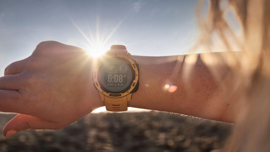 smartwatch con carga solar GARMIN