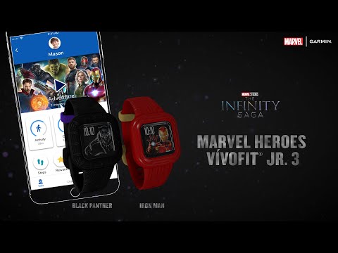 Garmin: Marvel Heroes vívofit Jr. 3 – Suit Up to Find Your Power