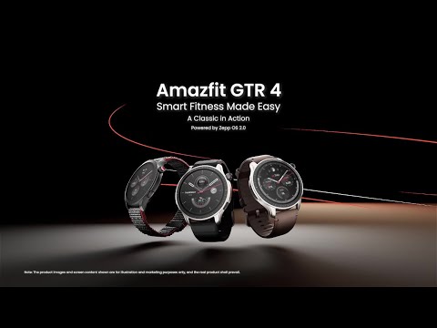 Amazfit GTR 4 | A Classic in Action | Smart Fitness Made Easy