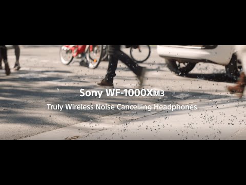 Sony WF-1000XM3 Truly Wireless Noise Cancelling Headphones | Only Music. Nothing Else.
