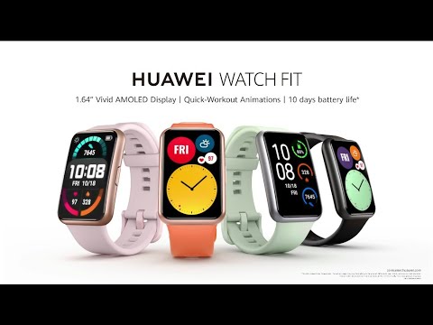 Huawei Watch Fit Official Introduction