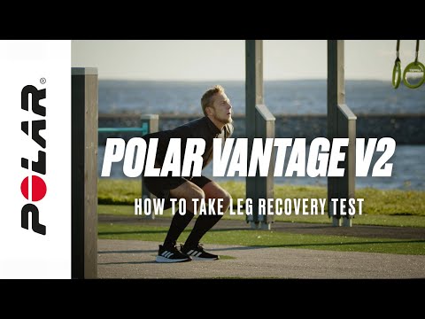 Polar Vantage V2 | How to take leg recovery test
