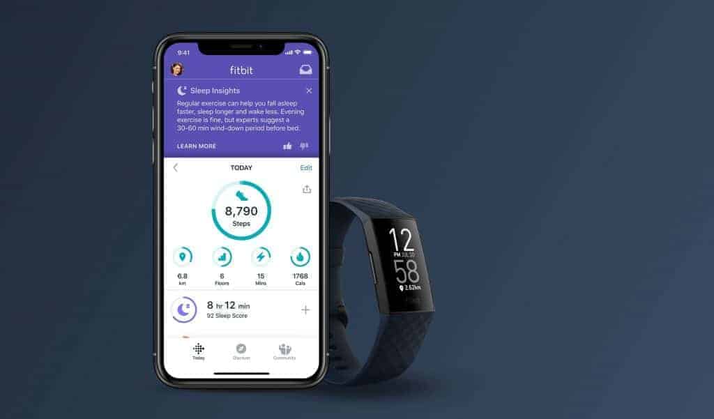 Fitbit Charge 4 app