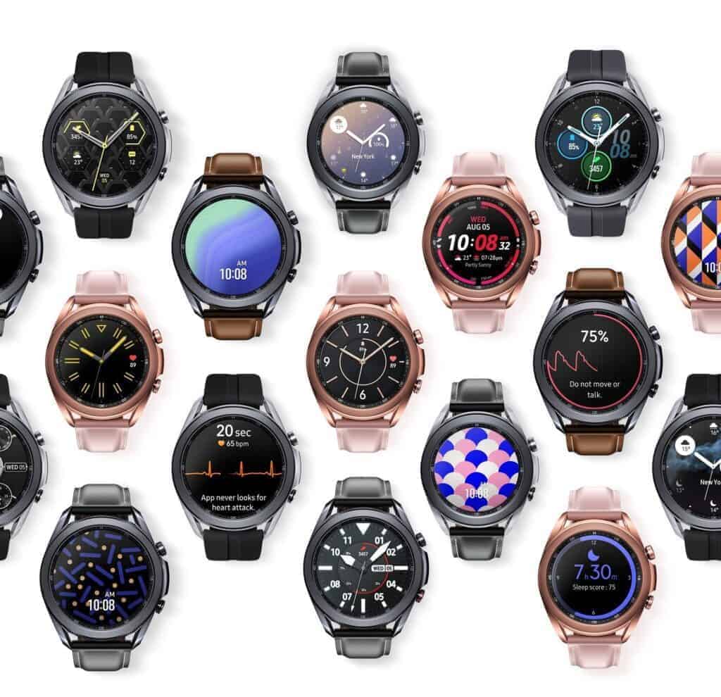 Galaxy Watch 3 faces