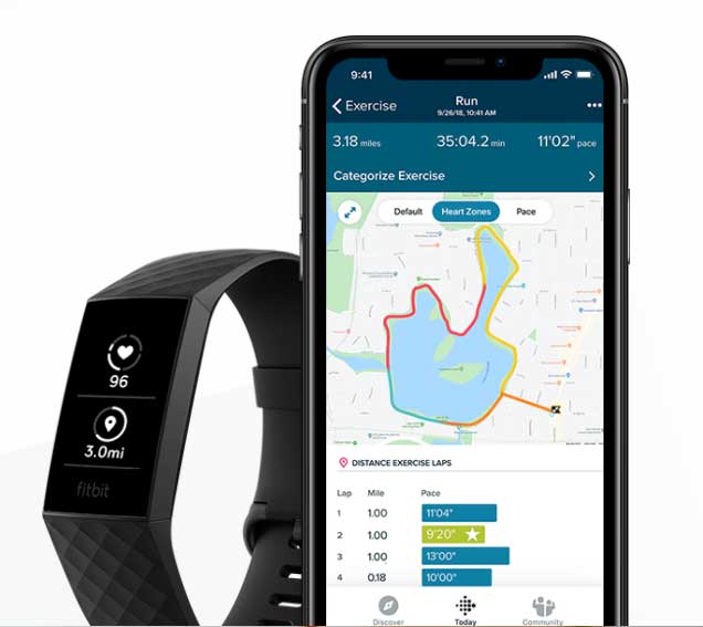 pulsera inteligente con GPS