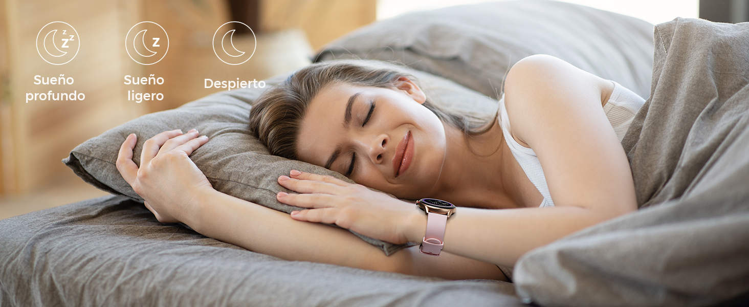 ¿Cómo mi smartwatch sabe cuando duermo?